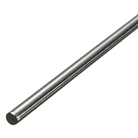 5pcs 125mm diamètre 3mm en acier inoxydable tige ronde ronde tige de barre en métal solide