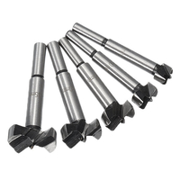 5Pcs 15-35mm Forstner Perceuses à Perçage Coupeurs de Charnières Coupeurs de Scies à Trous