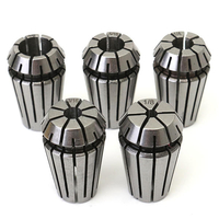 5Pcs 1/8 to 3/8 Inch Spring Collet Set pour CNC outil de meulage de fraisage