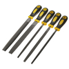 5Pcs 200mm Engineer Metal File Set Soft Grip Assorti Rasp Tool