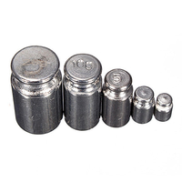 5pcs 20g 10g 5g 2g 1g balance de précision balance numérique poids ensemble