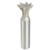 5pcs 20mm 50 degrés queue daronde fraise fraise en bout fraise fraise