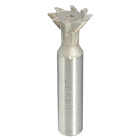 5pcs 20mm 50 degrés queue daronde fraise fraise en bout fraise fraise