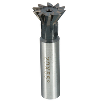 5pcs 20mm 55 degrés queue daronde fraise fin fraise fraise fraise