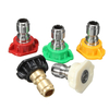 5pcs 2.5 GPM High Pressure Washer Tournant Turbo Nozzle Spray Nozzle Tips