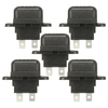 5pcs 30A boîte de support de fusible lame automatique lame pour voiture camion camion avec couvercle