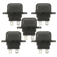 5pcs 30A boîte de support de fusible lame automatique lame pour voiture camion camion avec couvercle