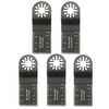 5pcs 35mm en acier au carbone à long dents de scie lame oscillante multitool pour Fein Multimaster Bosch Makita