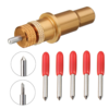  5pcs 45 lames de gegree parties de machines coupe de vinyle de gravure de traceur