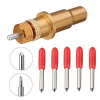  5pcs 45 lames de gegree parties de machines coupe de vinyle de gravure de traceur