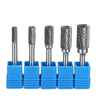 5pcs 6-14mm fraise rotative en carbure de tungstène Die Bits de perceuse Grinder Set pour le travail du bois