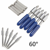 5pcs 60degree coupeur de lames pour plotter de coupeur de vinyle graphtec