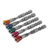 5pcs 65mm S2 Embout de tournevis magnétique PH2 Embout de tournevis en croix pour outils électriques