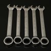 5Pcs 72 dents à double usage à tête fixe Clé à cliquet Clé à clé Outils 20-24mm
