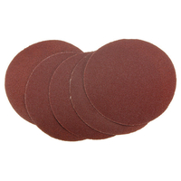 5pcs 80 granit de papier de verre de ponçage disque de sable feuille 150mm