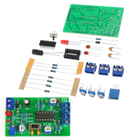 5pcs 8038 générateur de signaux de fonction kit de générateur de forme donde bricolage pièces de production de bric