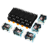 5Pcs AC220V Relais de puissance de bobine LY2NJ JQX-13F DPDT 8 broches PTF08A avec embase