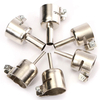 5pcs acier inoxydable chaleur universelle pistolet à air soudure résistant buses