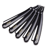 5pcs ancienne mode barbe rasage cheveux barbier rasoir rasoir tondeuse à lame rasoir
