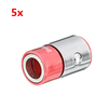 5pcs BROPPE B anneau magnétique de tournevis de type pour peu de tournevis de tige de 6.35mm