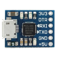 5Pcs CP2102 USB To TTL/Serial Module UART STC Downloader for Arduinos