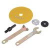 5pcs écrous à bride accessoires de meulage avec tampon de polissage de diamant 6000 pour le béton de marbre
