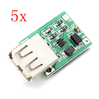 5pcs DC-DC 0.9V-5V usb chargeur de sortie intensifier module de puissance