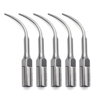 5Pcs Dentaire Ultrasons Piezo Scaler Scaling Astuce G4 Pour EMS Pivert Handpiece