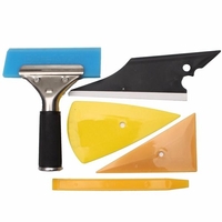 5pcs fenêtre de voiture teinté et emballage installation kit d