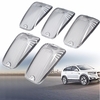 5pcs fumer haut toit de verre de la lampe en cours d