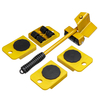 5Pcs Heavy Mover Mover Transport Shifter Moving Roller Wheels Remover Tool