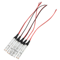 5pcs IP65 DC12V 3528 SMD rouge vert bleu blanc 3 LED lumières de bande