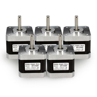 5pcs JKM NEMA17 Moteur Stepper à Deux Phases 42BYGHW609 40mm 3.6kg.cm 1.7A