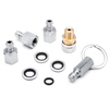 5pcs kit de démarrage rapide adaptateur de charge coupleur ensemble pour carabines à air comprimé PCP