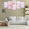 5pcs lis frameless modernes peintures de l