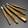 5pcs m3-M8 HSS spirale point de dérivation flûte droite machine de titane métrique taraud