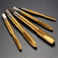 5pcs m3-M8 HSS spirale point de dérivation flûte droite machine de titane métrique taraud