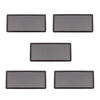 5pcs magnétique filtre anti-poussière maille pour PC châssis ventilateur 12cmx24cm