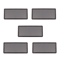 5pcs magnétique filtre anti-poussière maille pour PC châssis ventilateur 12cmx24cm