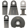 5pcs Mix lames de scie oscillante multitool pour Parkside Workzone Einhell Challenge AEG Multitool