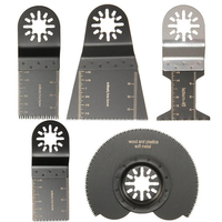 5pcs Mix lames de scie oscillante multitool pour Parkside Workzone Einhell Challenge AEG Multitool