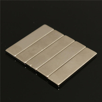 5pcs N35 40x10x3mm aimants de bloc puissants aimants en néodyme de terres rares