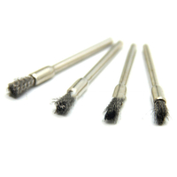 5pcs nébuliseur atomiseur de goutte dhuile nettoyage petit acier brosses outil de compensation pour RDA