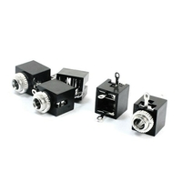 5pcs PCB Panel Mount 3.5mm Femelle Écouteur Jack Socket Connecteur