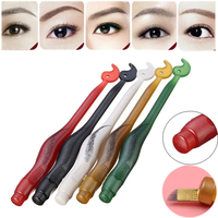 5pcs PCD Microblade Eyebrow Tatouage Pen Permanent Maquillage Outil