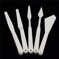 5pcs plastique attirent poterie sculpture outil grattoirs ensemble pour artistes peinture fournitures