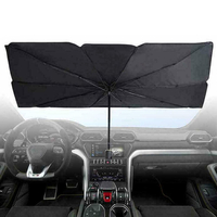 5pcs pliable pare-brise de voiture pare-soleil avant fenêtre couverture pare-soleil parapluie