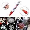 5pcs rouge couleur pneu permanent peinture stylo pneu métal marqueur de marquage extérieur dencre à la mode