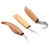 5pcs sculpture sur bois bricolage ciseau à main set doutils puce de coupe de travail du bois