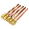 5pcs soupape à air unidirectionnelle en métal climatiseur soupape daccès de service de réfrigération 1/4 pouce